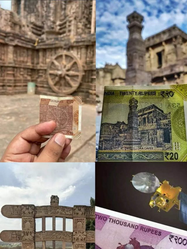 Red Fort to Konark Temple: Historical monuments printed on Indian currency notes